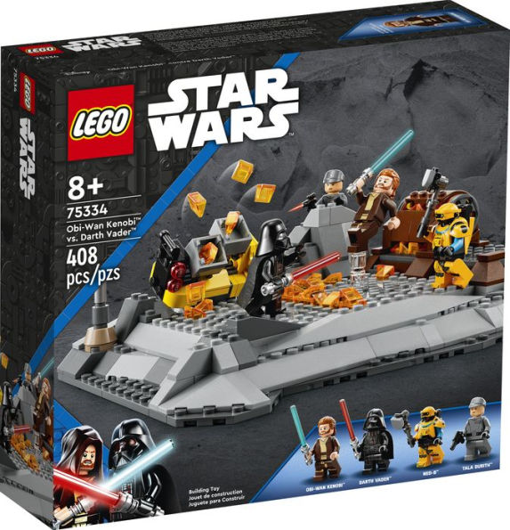 LEGO Star Wars Obi-Wan Kenobi vs. Darth Vader 75334