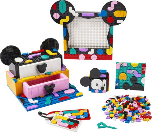 LEGO DOTS Mickey Mouse & Minnie Mouse Back-to-School Project Box 41964