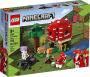 Alternative view 7 of LEGO Minecraft The Mushroom House 21179