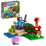 Alternative view 1 of LEGO Minecraft The Creeper Ambush 21177