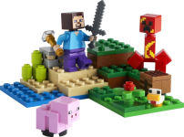 Alternative view 3 of LEGO Minecraft The Creeper Ambush 21177