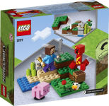 Alternative view 5 of LEGO Minecraft The Creeper Ambush 21177