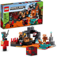 LEGO Minecraft The Abandoned Village Building Toy Set 21190, Featuring Game  Figures Including Zombies and Zombie Hunters with Accessories, Minecraft