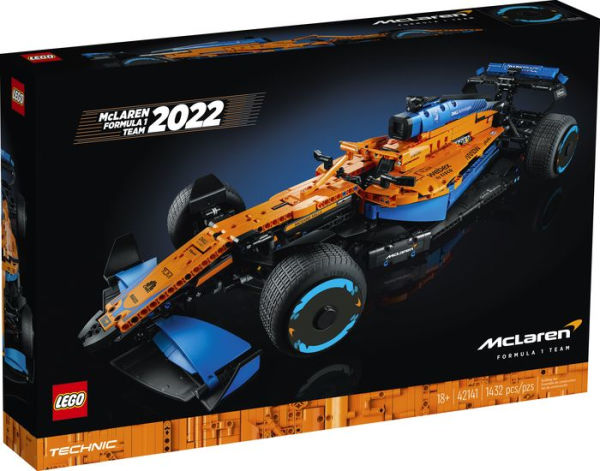 LEGO Technic McLaren Formula 1 Race Car 42141 (2022 Toy of the Year Award Winner)
