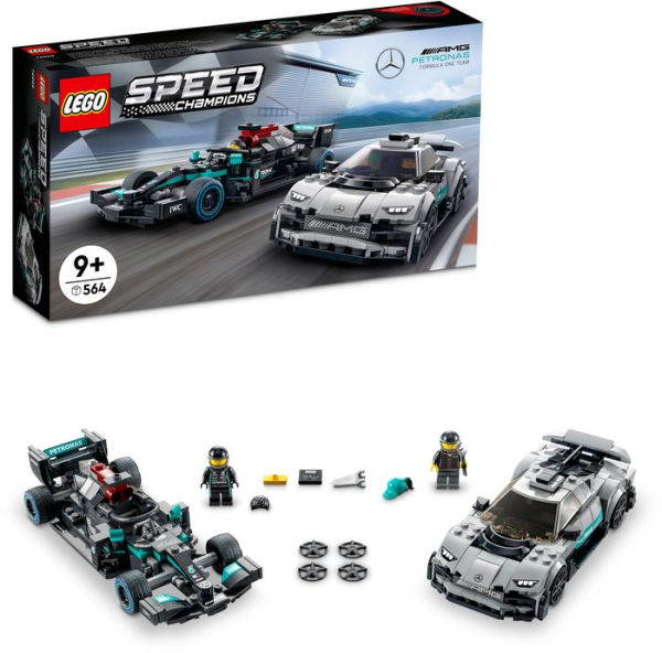 LEGO Speed Champions Mercedes-AMG F1 W12 E Performance & Mercedes-AMG Project One 76909