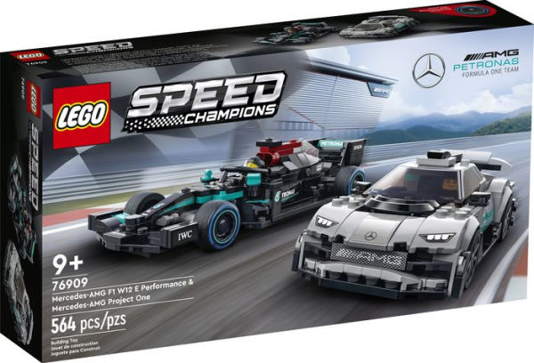 LEGO Speed Champions Mercedes-AMG F1 W12 E Performance & Mercedes-AMG Project One 76909