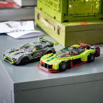 Alternative view 4 of LEGO Speed Champions Aston Martin Valkyrie AMR Pro and Aston Martin Vantage GT3 76910