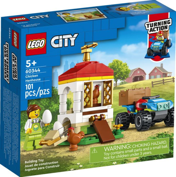 LEGO City Farm Chicken Henhouse 60344 (Retiring Soon)