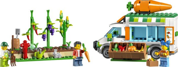 LEGO City Farm Farmers Market Van 60345 (Retiring Soon)