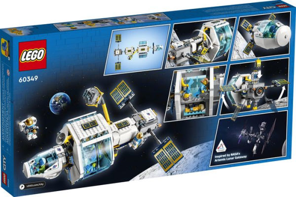 Lego city space port best sale lunar space station 60227