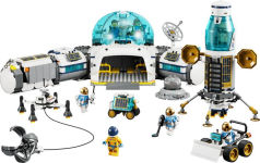 Alternative view 5 of LEGO City Space Port Lunar Research Base 60350