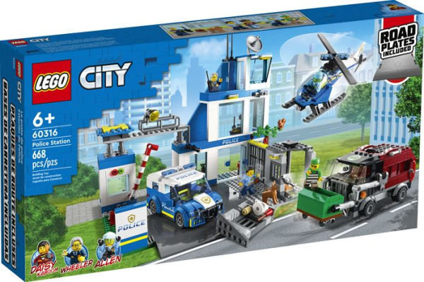 bladzijde marketing regen LEGO City Police Station 60316 by LEGO Systems Inc. | Barnes & Noble®