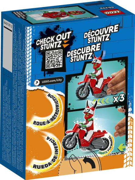 LEGO City Stuntz Reckless Scorpion Stunt Bike 60332