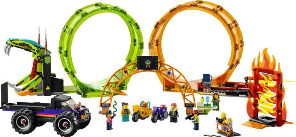 LEGO City Stuntz Double Loop Stunt Arena 60339