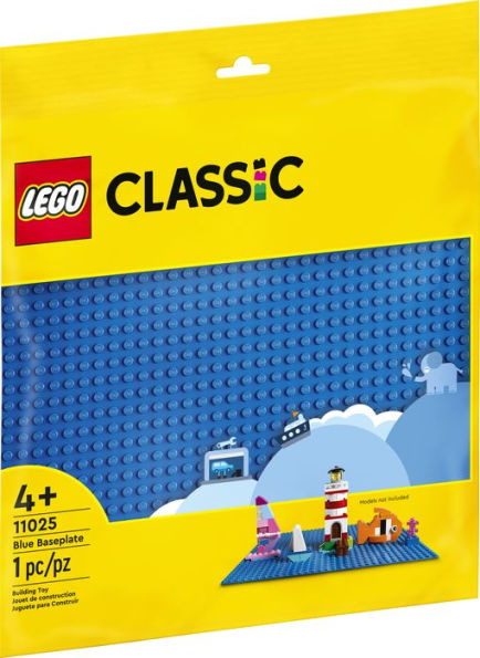 LEGO Classic Blue Baseplate 11025