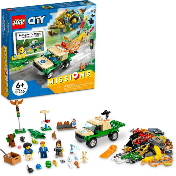 LEGO City Missions Wild Animal Rescue Missions 60353