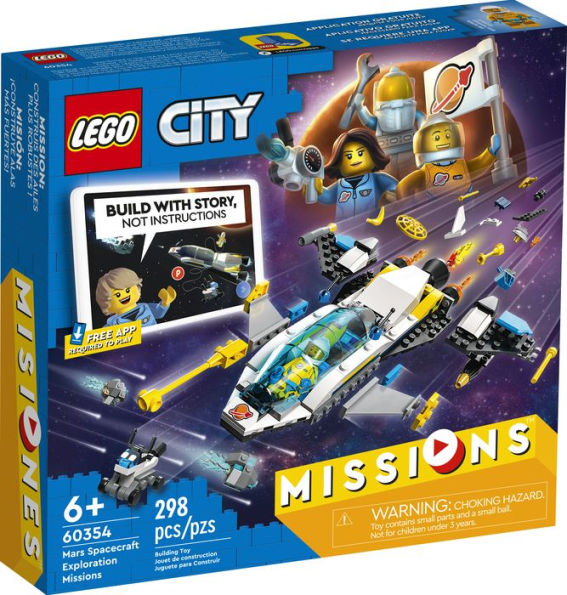 LEGO City Missions Mars Spacecraft Exploration Missions 60354