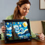  LEGO Ideas Vincent Van Gogh The Starry Night 21333 Building  Blocks - Unique 3D Wall Art Home Décor Piece or Table Display with Artist  Minifigure, Creative Building Crafts Set for Adults 