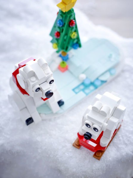 LEGO Iconic Wintertime Polar Bears 40571