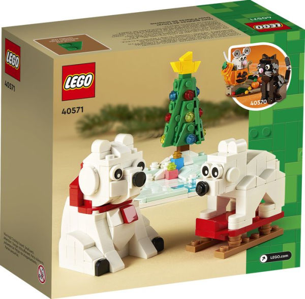 LEGO Iconic Wintertime Polar Bears 40571