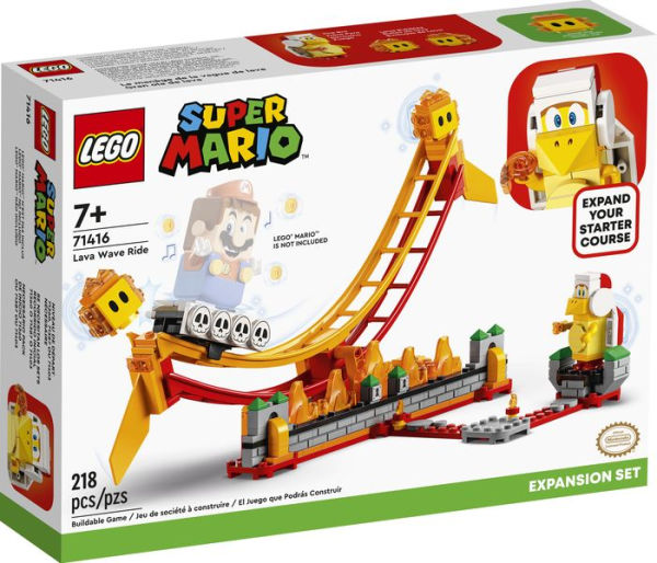 LEGO Super Mario Lava Wave Ride Expansion Set 71416