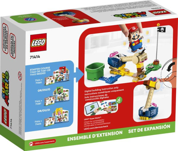 gasformig genstand Lår LEGO Super Mario Conkdor's Noggin Bopper Expansion Set 71414 by LEGO  Systems Inc. | Barnes & Noble®