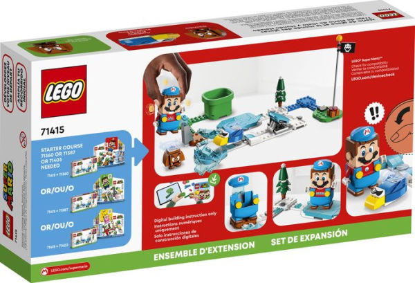 LEGO Super Mario Ice Mario Suit and Frozen World Expansion Set 71415