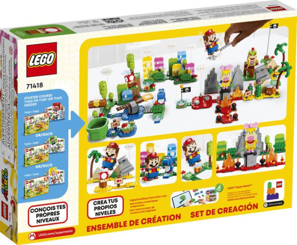 LEGO Super Mario Creativity Toolbox Maker Set 71418