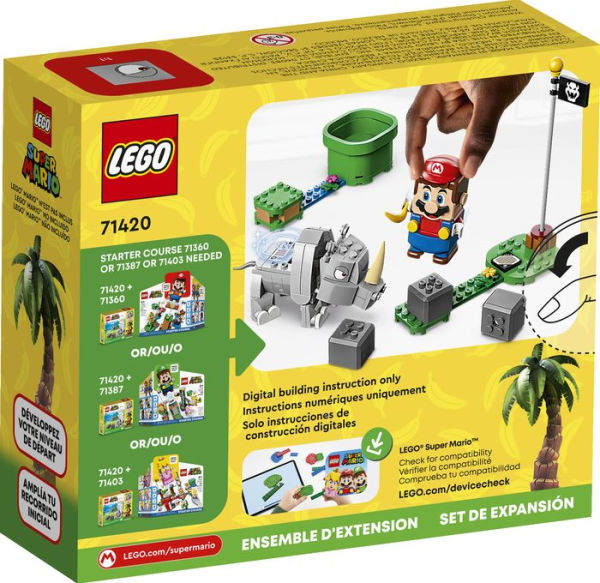 LEGO Super Mario Rambi the Rhino Expansion Set 71420 (Retiring Soon)