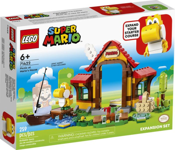 LEGO Super Mario Picnic at Mario's House Expansion Set 71422 by LEGO  Systems Inc