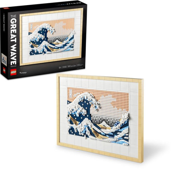 LEGO Art Hokusai The Great Wave 31208