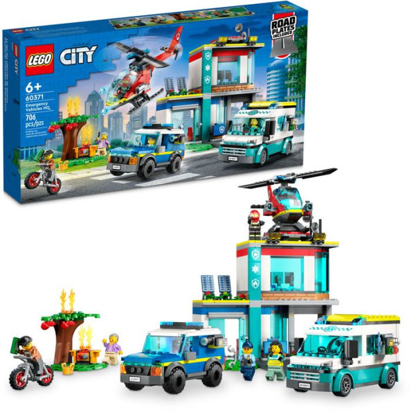 LEGO City Police Emergency Vehicles HQ 60371 by LEGO Systems Inc. Barnes Noble