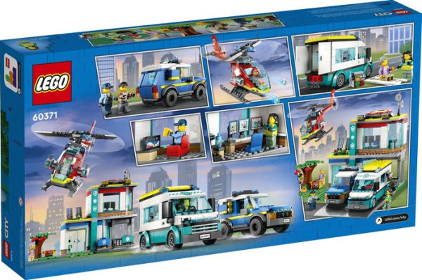 LEGO City Police Emergency Vehicles HQ 60371