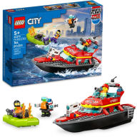 Title: LEGO City Fire Rescue Boat 60373