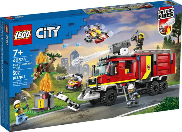 LEGO City Fire Command Truck 60374