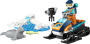 Alternative view 2 of LEGO City Exploration Arctic Explorer Snowmobile 60376