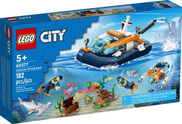 LEGO City Exploration Explorer Diving Boat 60377