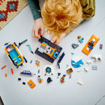 Alternative view 3 of LEGO® City Exploration Arctic Explorer Truck and Mobile Lab 60378 (Retiring Soon)