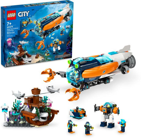 LEGO® City Exploration Deep-Sea Explorer Submarine 60379 (Retiring Soon)