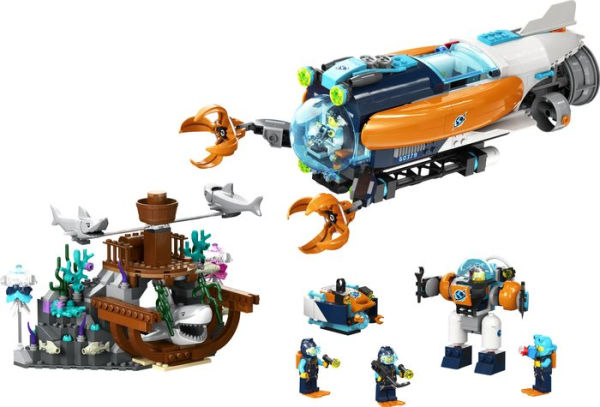 LEGO® City Exploration Deep-Sea Explorer Submarine 60379 (Retiring Soon)