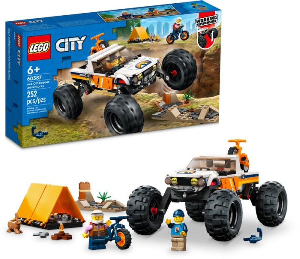 LEGO City Great Vehicles 4x4 Off-Roader Adventures 60387