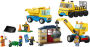 Alternative view 2 of LEGO City Great Vehicles Construction Trucks and Wrecking Ball Crane 60391