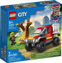 Alternative view 4 of LEGO City 4x4 Fire Truck Rescue 60393