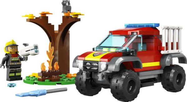 Lego fire best sale rescue truck