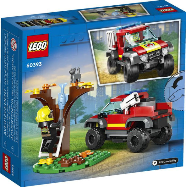 LEGO City 4x4 Fire Truck Rescue 60393