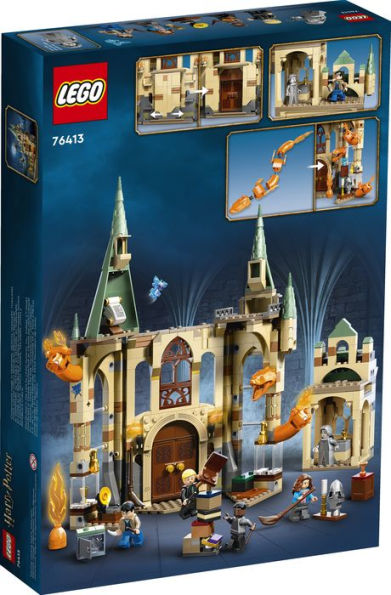 LEGO Harry Potter Hogwarts: Room of Requirement Building Set 76413 Castle  Building Toy from Harry Potter Movie Featuring Harry, Hermione and Ron Mini