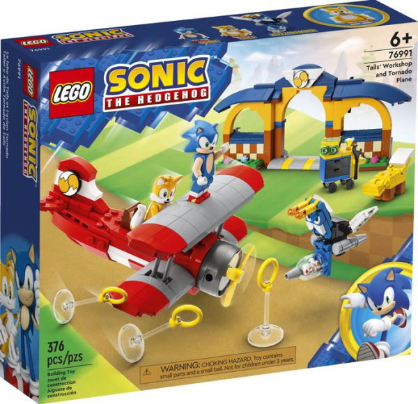 LEGO Sonic Tails' Workshop and Tornado Plane 76991