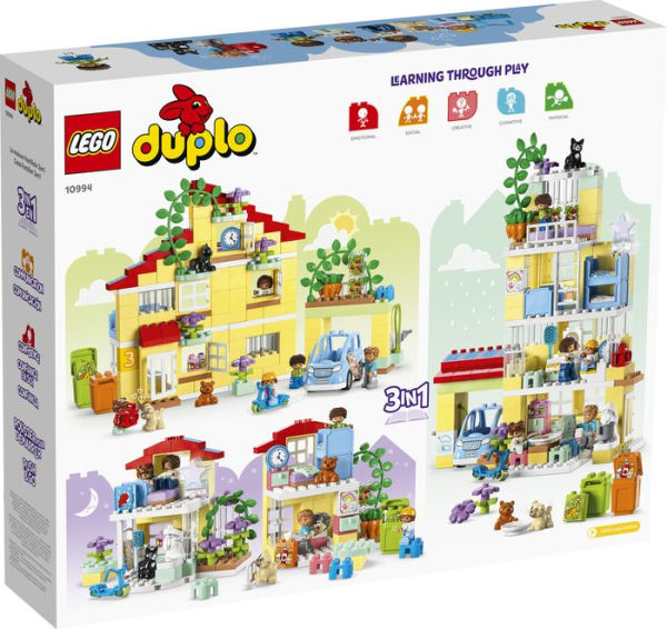  LEGO DUPLO Town 3 in 1 Family House 10994 Educational