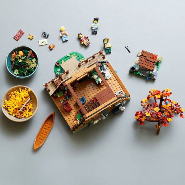 LEGO Ideas A-Frame Cabin 21338 by LEGO Systems Inc. | Barnes & Noble®