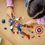 Alternative view 3 of LEGO Marvel Super Heroes Captain America Construction Figure 76258